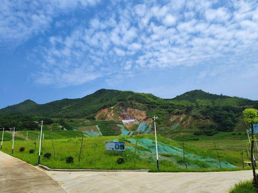 銅山、前山露天采坑復(fù)墾項(xiàng)目完成